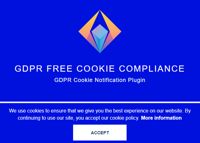 GDPR Cookie Notification Plugin